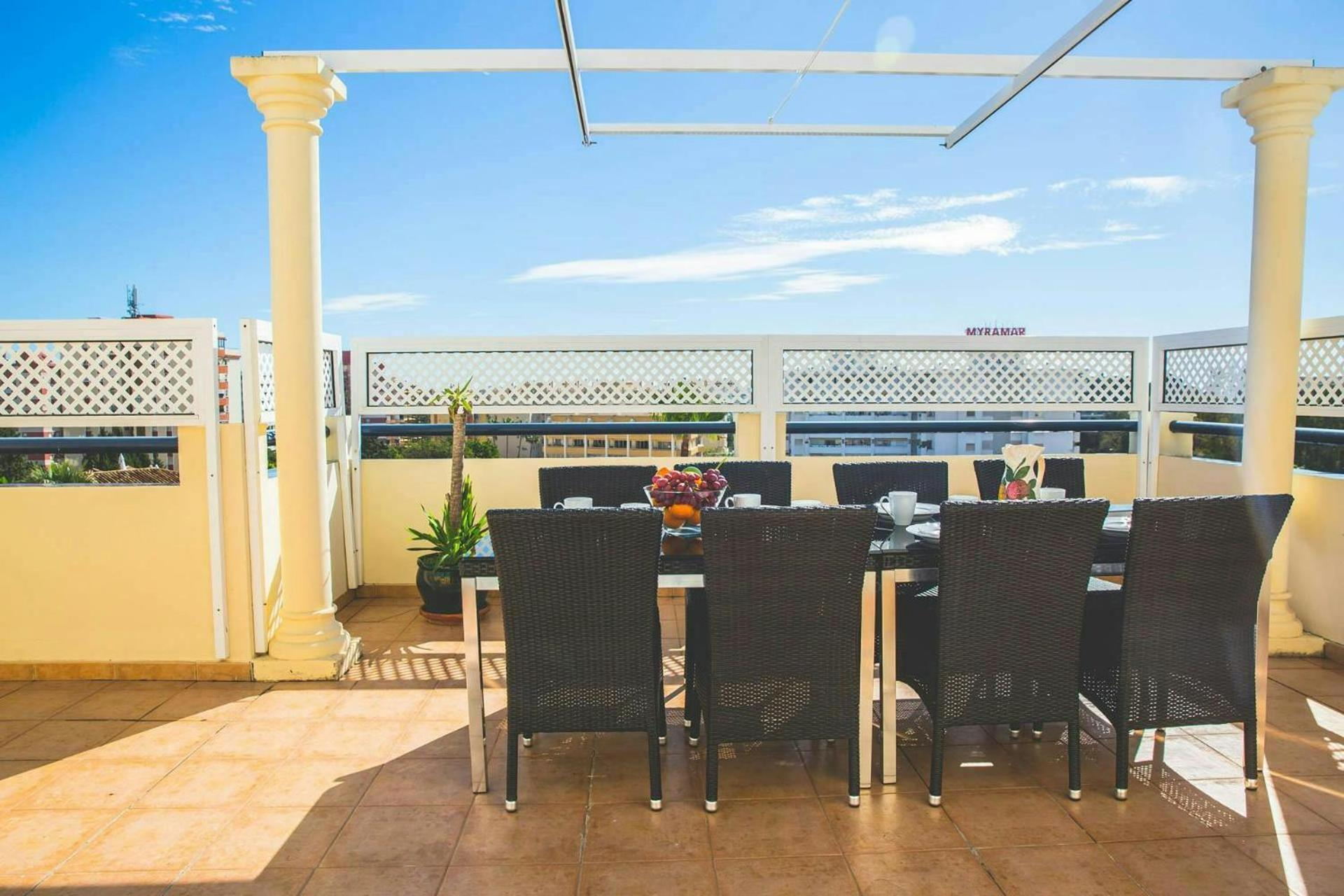 Ferienwohnung Atico Miramar Fuengirola Exterior foto